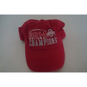 OHIO STATE CHAMPS 2014    ‎   STRAPBACK  DEADSTOCK HAT CAP VINTAGE H4